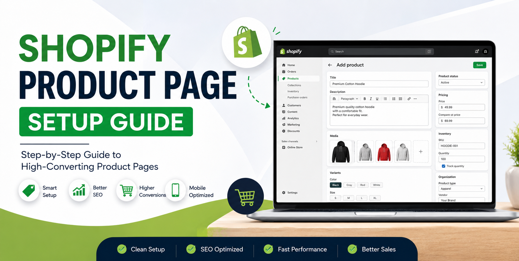 Shopify Product Page Setup Guide