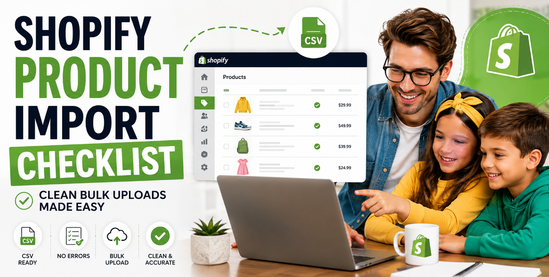 Shopify Product Import Checklist