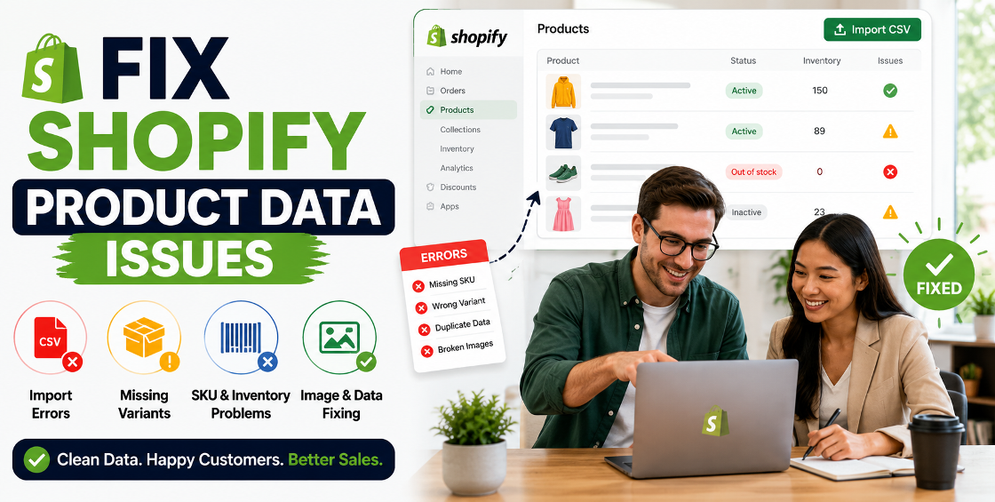 Fix Shopify Product Data Issues