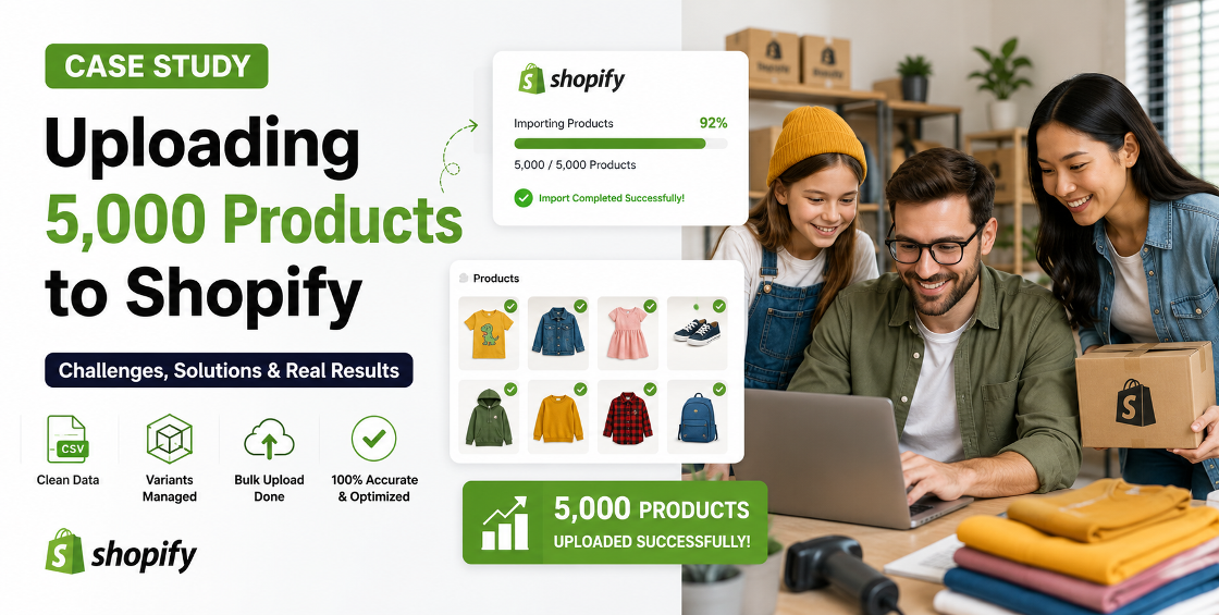 Case Study: Uploading 5,000 Products to Shopify