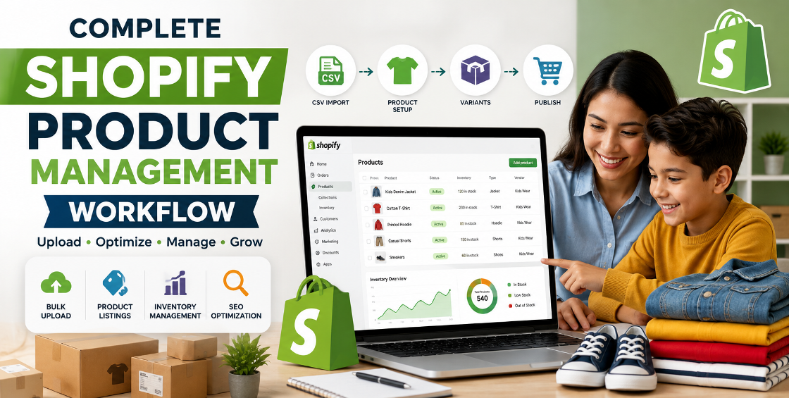 Complete Shopify Product Management Workflow